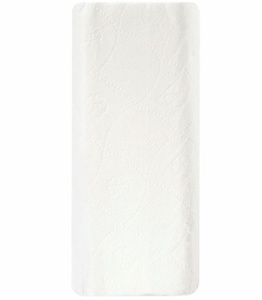 Полотенца бумажные 2-слойные, комплект 4 рулона, 4*18 м, белые, LAIMA  /6/1