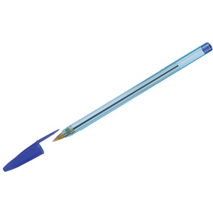Ручка шариковая синяя OfficeSpace "LC-Blue" 0,7мм, тонированный корпус /50/1