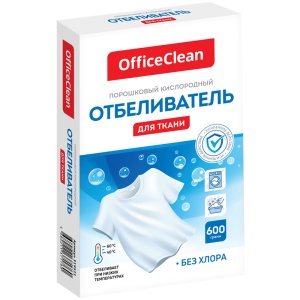 Средство чистящее отбеливающее OfficeClean, порошок, 600г /24/1