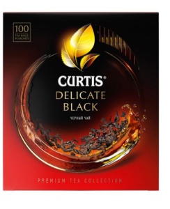 Чай черный, 100 пак., Curtis "Delicate Black" /6/1