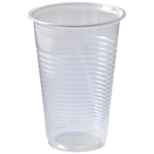 Одноразовые стаканы, прозрачные, 200 мл, 100 шт./упак, OfficeClean /30/1