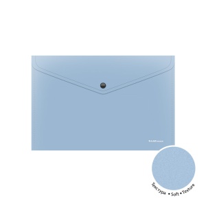 Папка-конверт А4 с кнопкой, непрозрачная, ассорти, 180 мкм, Erich Krause Matt Soft Manga /24/1